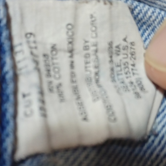 Kirkland mens jeans size 38×34 in faded all cotton demin material boot cut - Picture 8 of 8